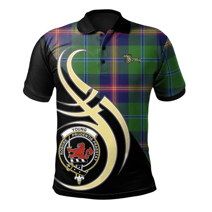 Young Modern Clan Believe In Me Polo Shirt