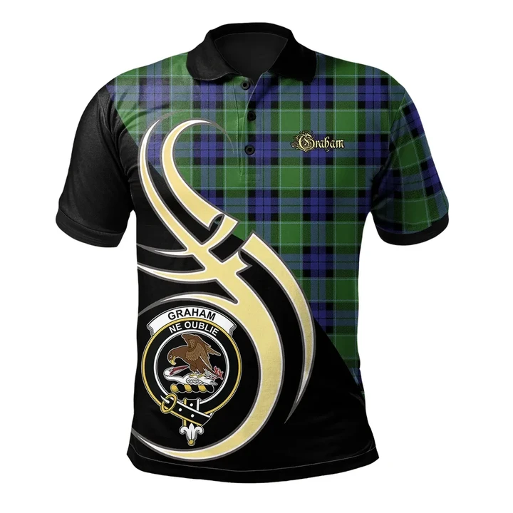 Graham of Menteith Modern Clan Believe In Me Polo Shirt