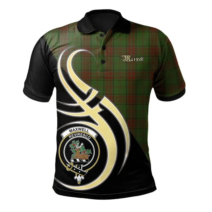Maxwell Hunting Clan Believe In Me Polo Shirt
