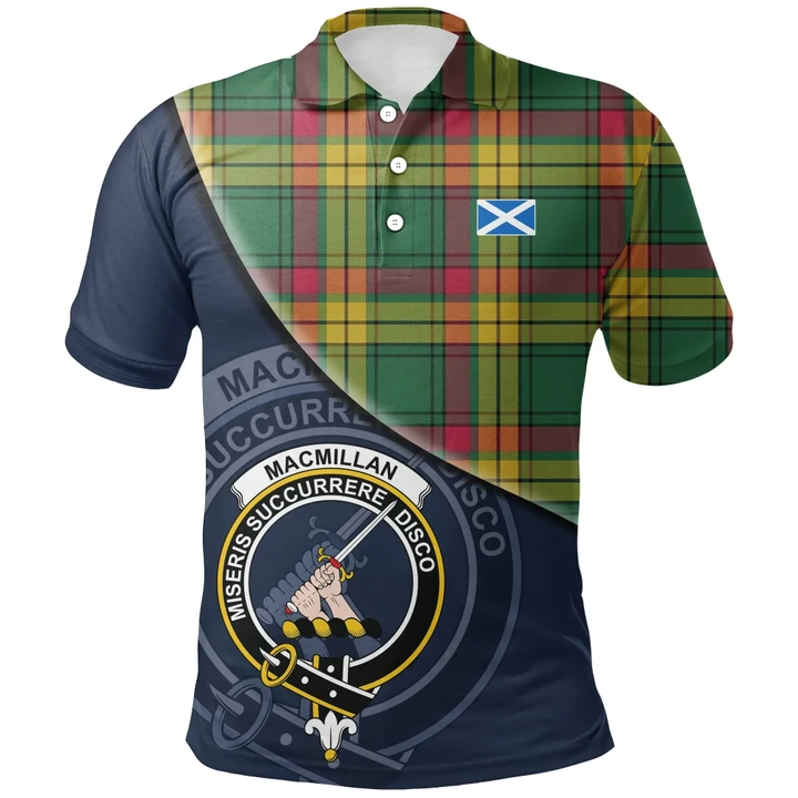 MacMillan Old Ancient Polo Shirts Tartan Crest A30