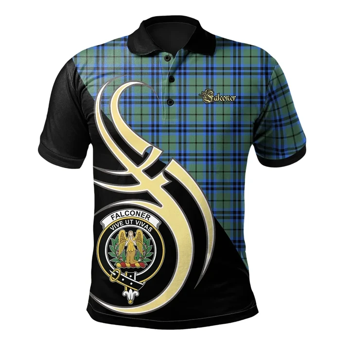 Falconer Clan Believe In Me Polo Shirt