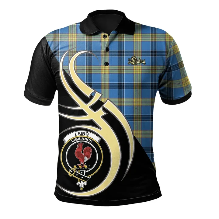 Laing Clan Believe In Me Polo Shirt