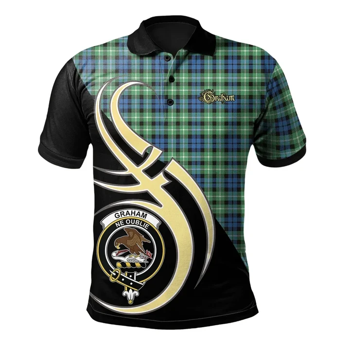 Graham of Montrose Ancient Clan Believe In Me Polo Shirt