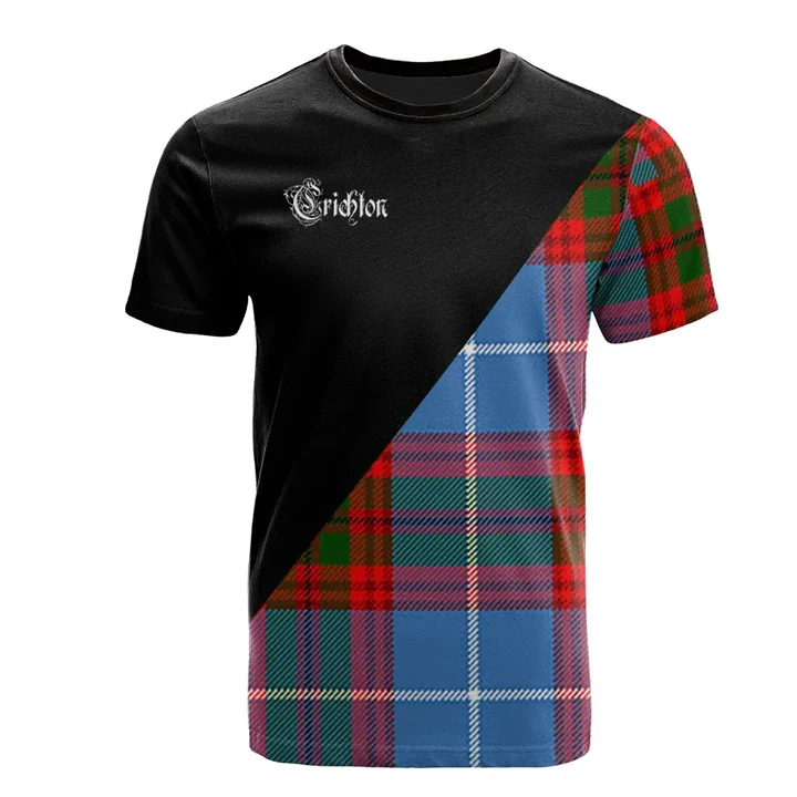 Crichton Clan Military Logo T-Shirt K23