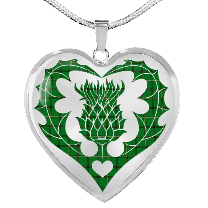 Don (Tribe-of-Mar) Tartan Luxury Necklace Luckenbooth Thistle TH8