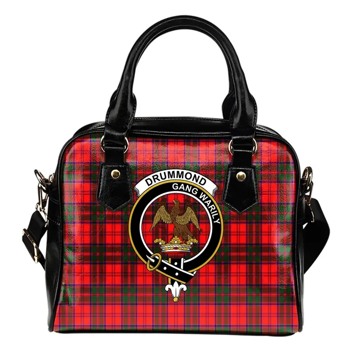 Drummond Modern Tartan Clan Shoulder Handbag A9