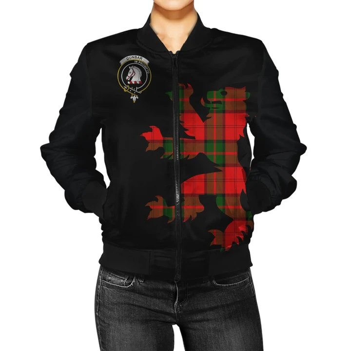Dunbar Tartan Lion & Thistle Women Jacket TH8