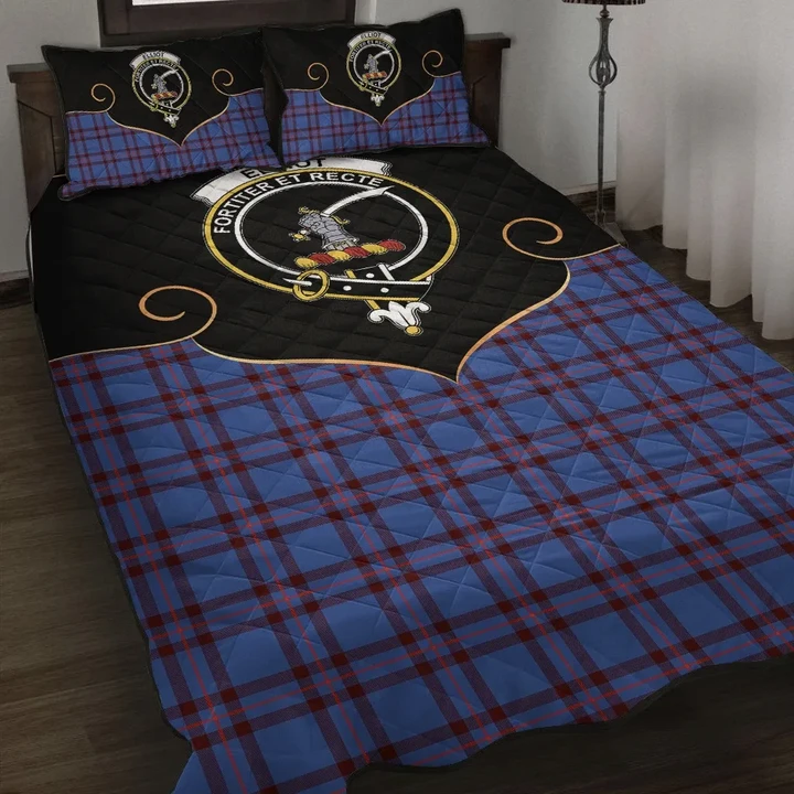 Elliot Modern Clan Cherish the Badge Quilt Bed Set K23