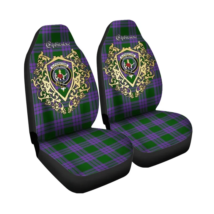 Elphinstone Clan Car Seat Cover Royal Shield K23
