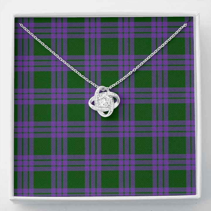 Elphinstone Tartan Necklace - The Love Knot A7