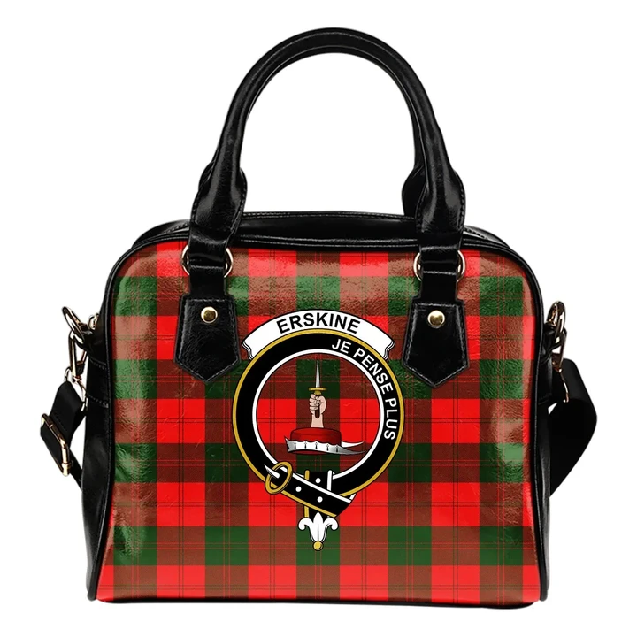 Erskine Modern Tartan Clan Shoulder Handbag A9