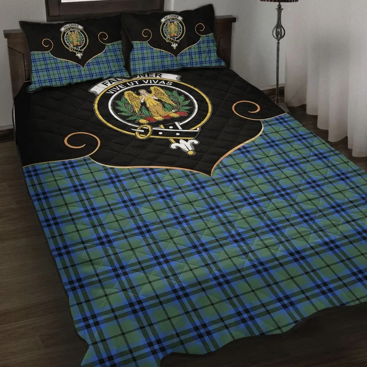 Falconer Clan Cherish the Badge Quilt Bed Set K23
