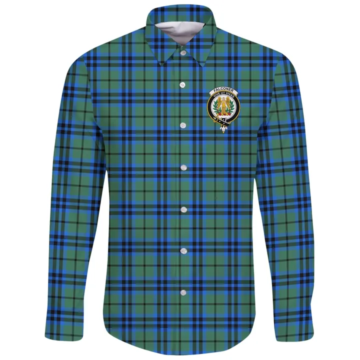 Falconer Tartan Clan Long Sleeve Button Shirt A91