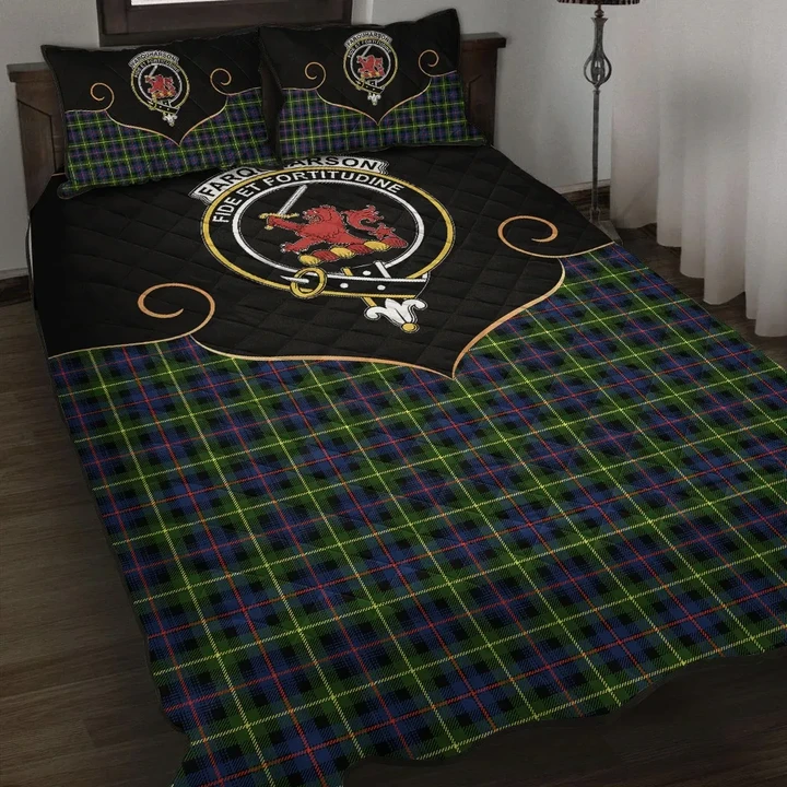 Farquharson Modern Clan Cherish the Badge Quilt Bed Set K23