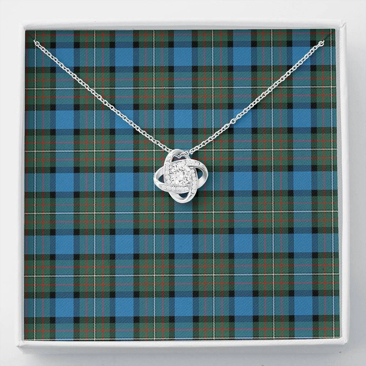 Fergusson Ancient Tartan Necklace - The Love Knot A7