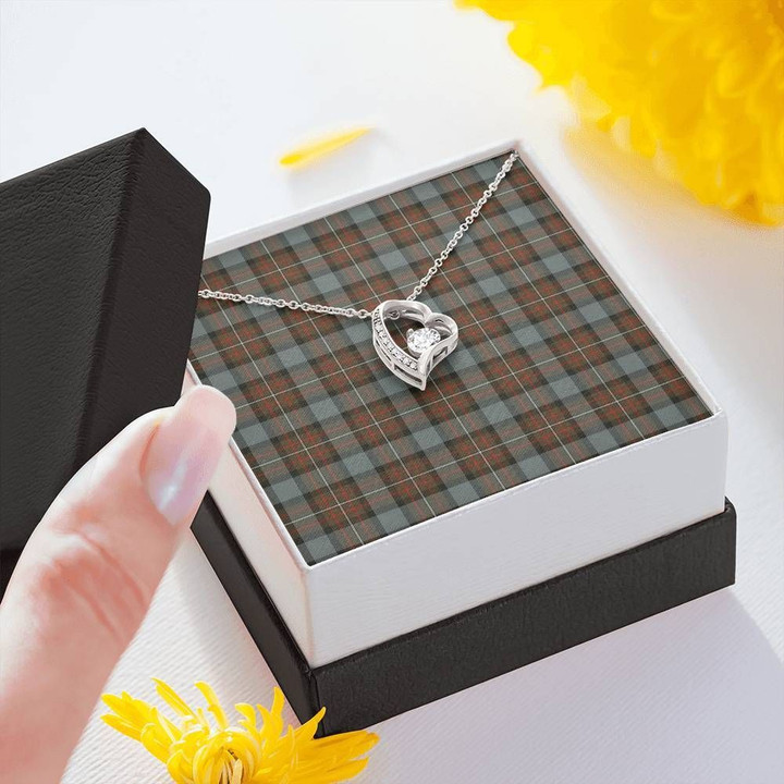 Fergusson Weathered Tartan Necklace - Forever Love Necklace A7