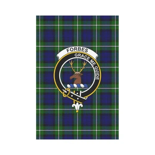 Forbes Modern Tartan Flag Clan Badge K7
