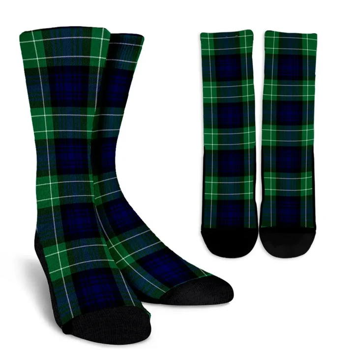 Abercrombie clans, Tartan Crew Socks, Tartan Socks, Scotland socks, scottish socks, christmas socks, xmas socks, gift socks, clan socks