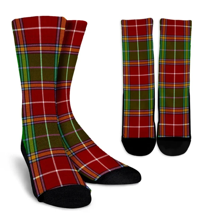 Baxter Modern clans, Tartan Crew Socks, Tartan Socks, Scotland socks, scottish socks, christmas socks, xmas socks, gift socks, clan socks