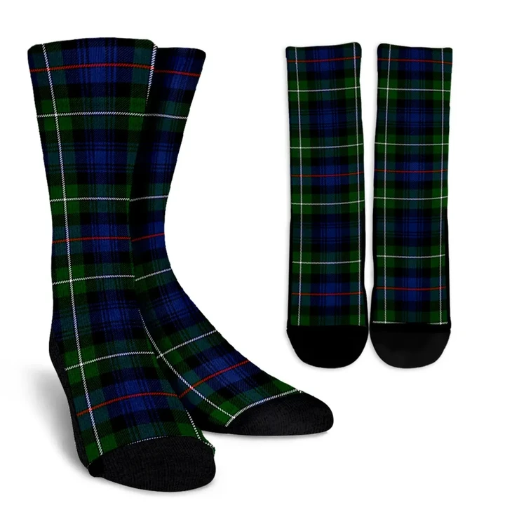 MacKenzie Modern clans, Tartan Crew Socks, Tartan Socks, Scotland socks, scottish socks, christmas socks, xmas socks, gift socks, clan socks