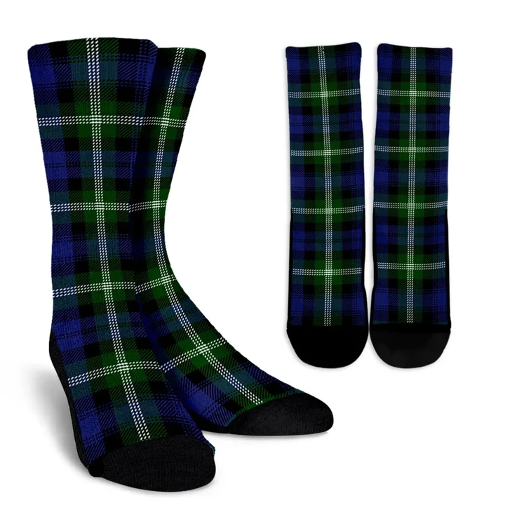 Baillie Modern clans, Tartan Crew Socks, Tartan Socks, Scotland socks, scottish socks, christmas socks, xmas socks, gift socks, clan socks