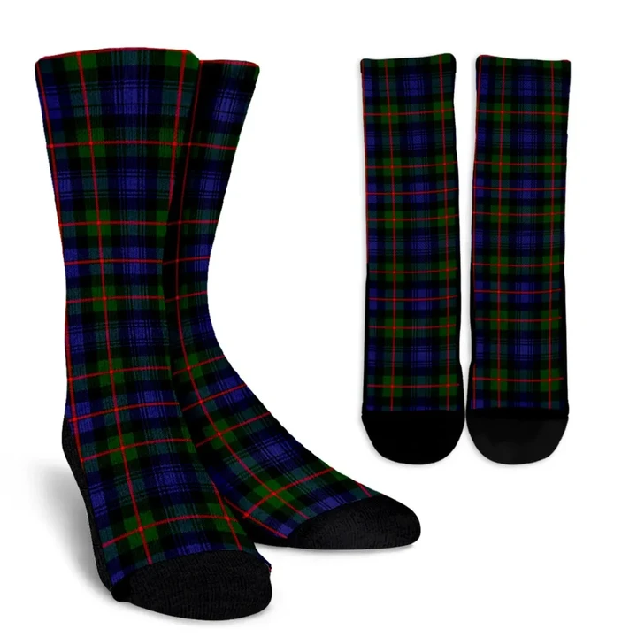 Murray of Atholl Modern clans, Tartan Crew Socks, Tartan Socks, Scotland socks, scottish socks, christmas socks, xmas socks, gift socks, clan socks