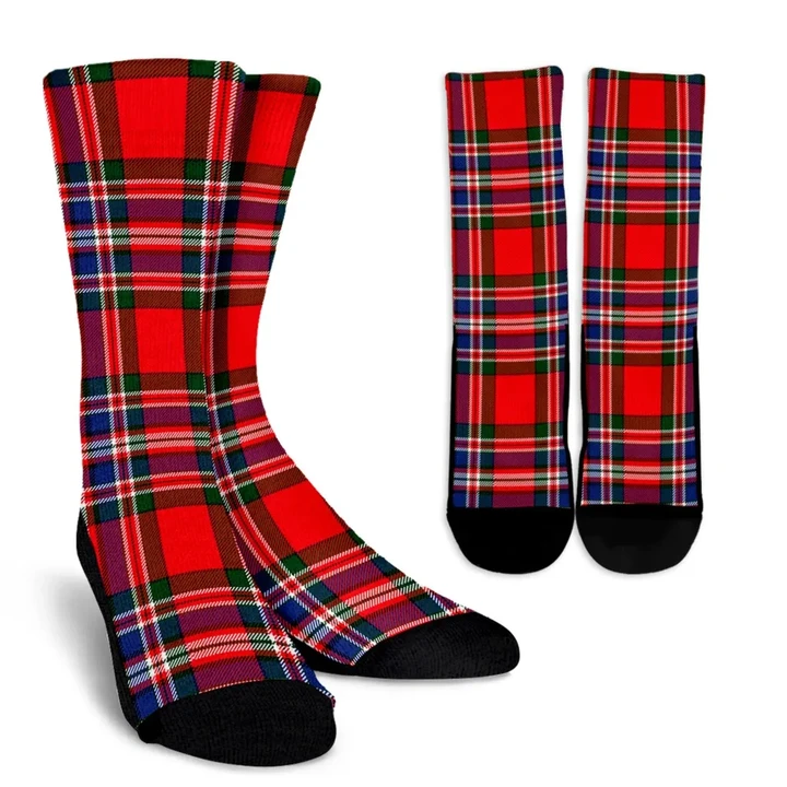 MacFarlane Modern clans, Tartan Crew Socks, Tartan Socks, Scotland socks, scottish socks, christmas socks, xmas socks, gift socks, clan socks