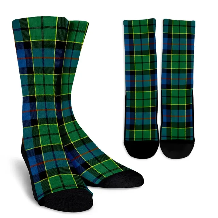 Forsyth Ancient clans, Tartan Crew Socks, Tartan Socks, Scotland socks, scottish socks, christmas socks, xmas socks, gift socks, clan socks