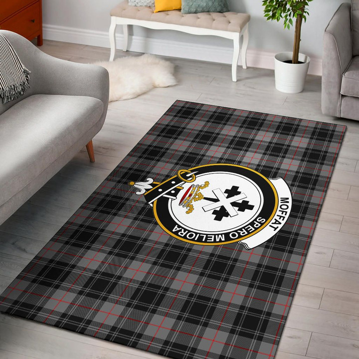 Moffat Clan Tartan Area Rug