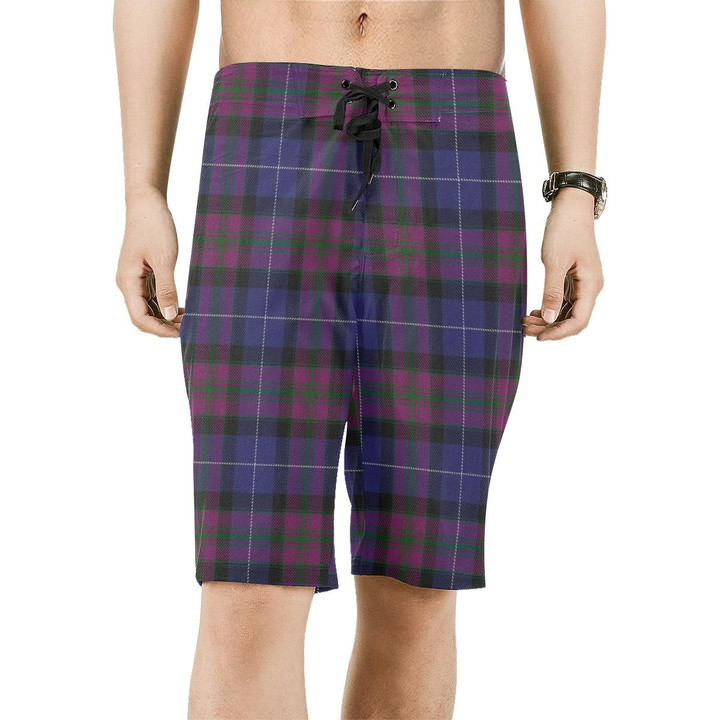 Pride of Scotland Tartan Board Shorts | scottishclans.co
