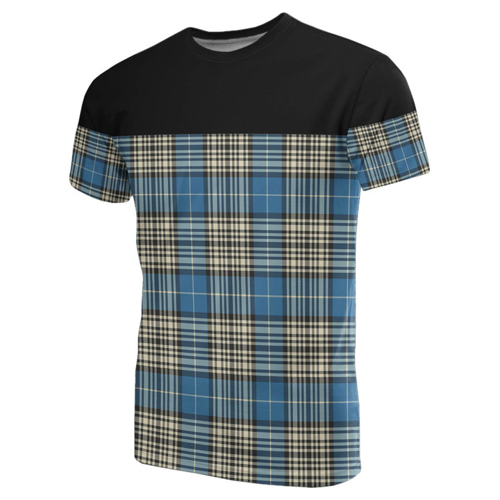 Tartan Horizontal T-Shirt - Napier Ancient