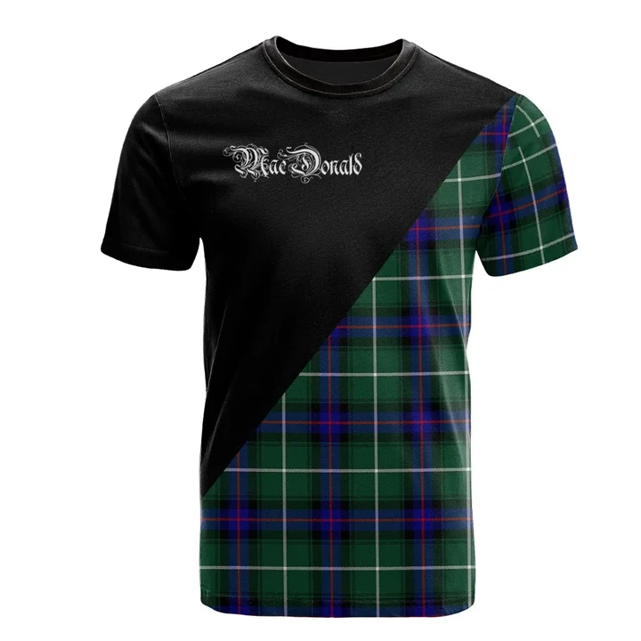 MacDonald of the Isles Hunting Modern Clan Military Logo T-Shirt