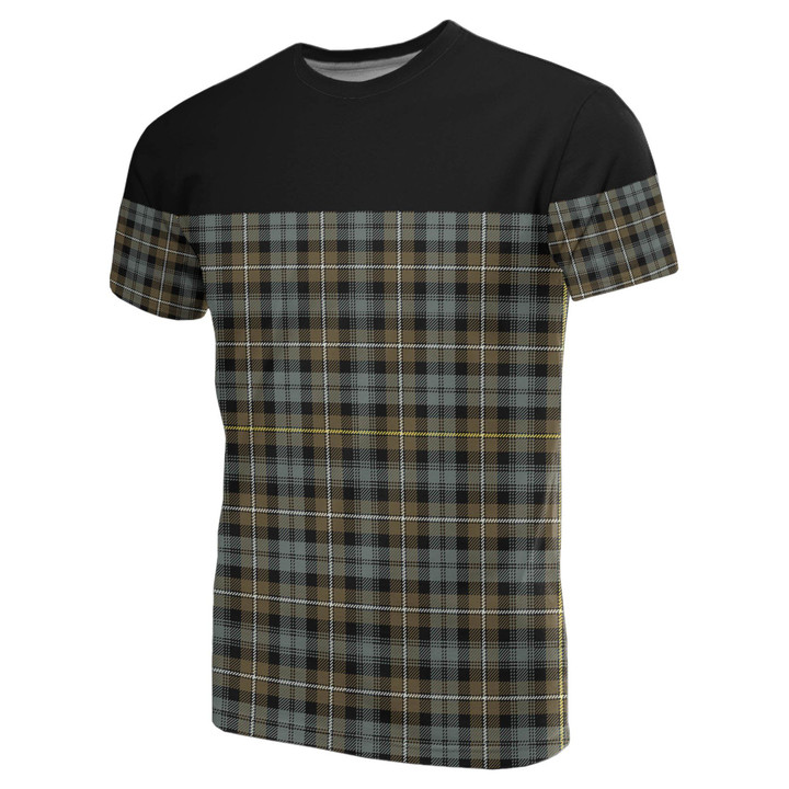 Tartan Horizontal T-Shirt - Campbell Argyll Weathered