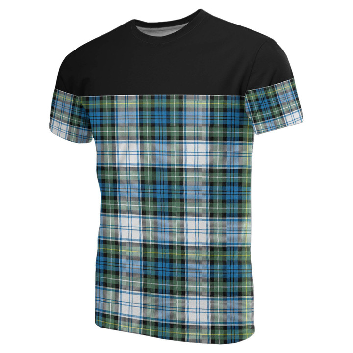 Tartan Horizontal T-Shirt - Campbell Dress Ancient