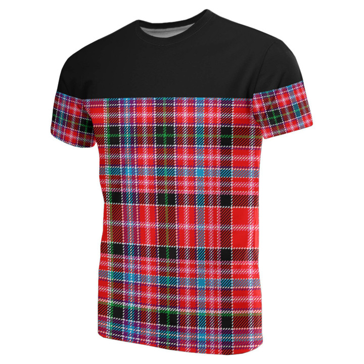Tartan Horizontal T-Shirt - Aberdeen District