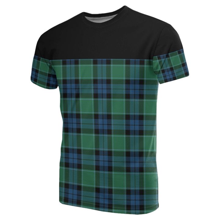 Tartan Horizontal T-Shirt - Graham Of Menteith Ancient