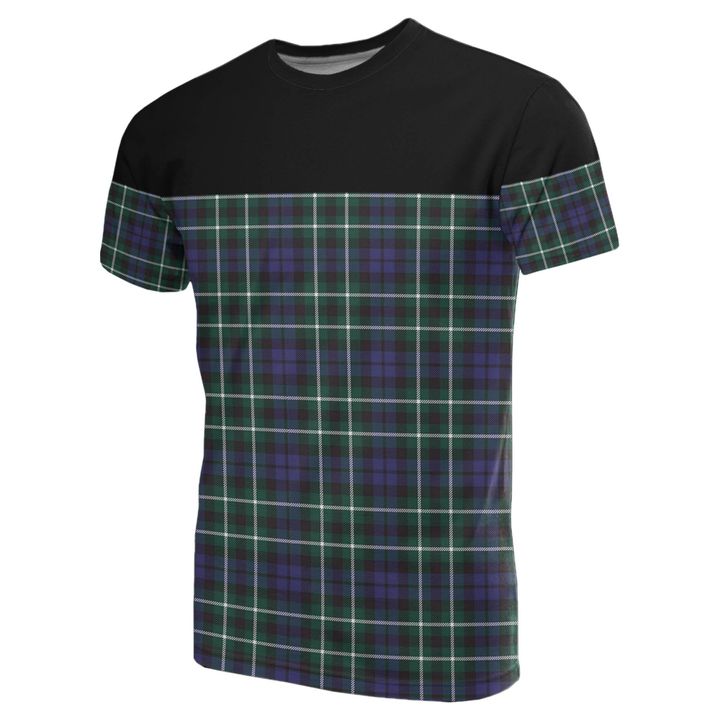 Tartan Horizontal T-Shirt - Graham Of Montrose Modern