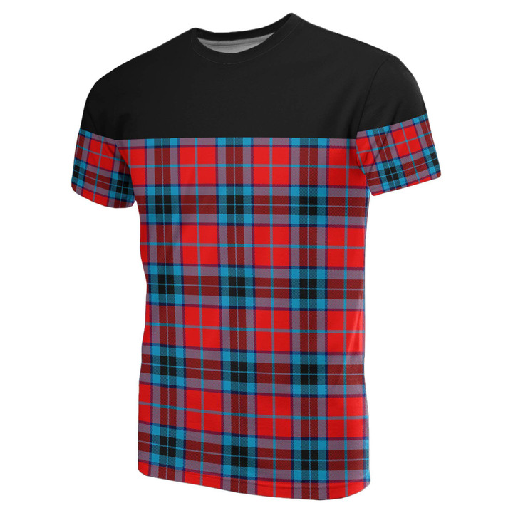Tartan Horizontal T-Shirt - Mactavish Modern