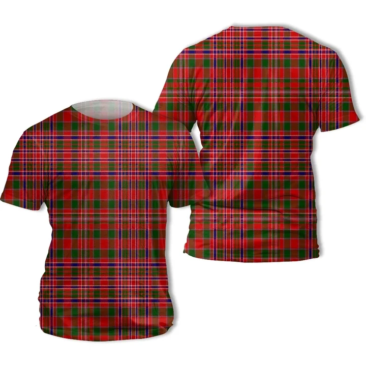 MacAlister Modern Tartan All Over Print T-Shirt | Scottishclans.co
