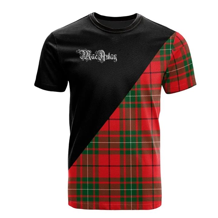 MacAulay Modern Clan Military Logo T-Shirt