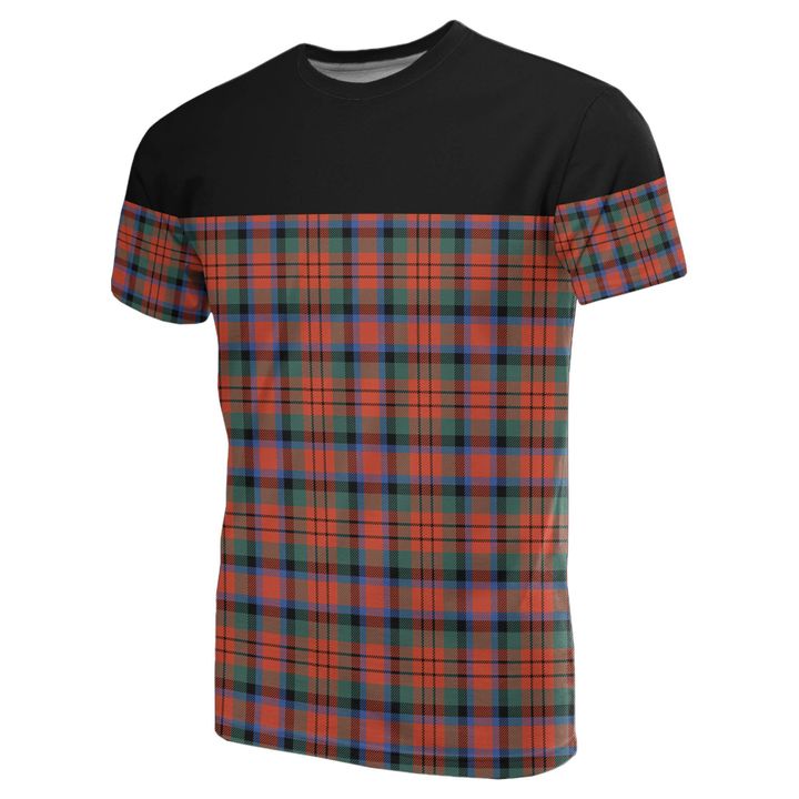 Tartan Horizontal T-Shirt - Macduff Ancient