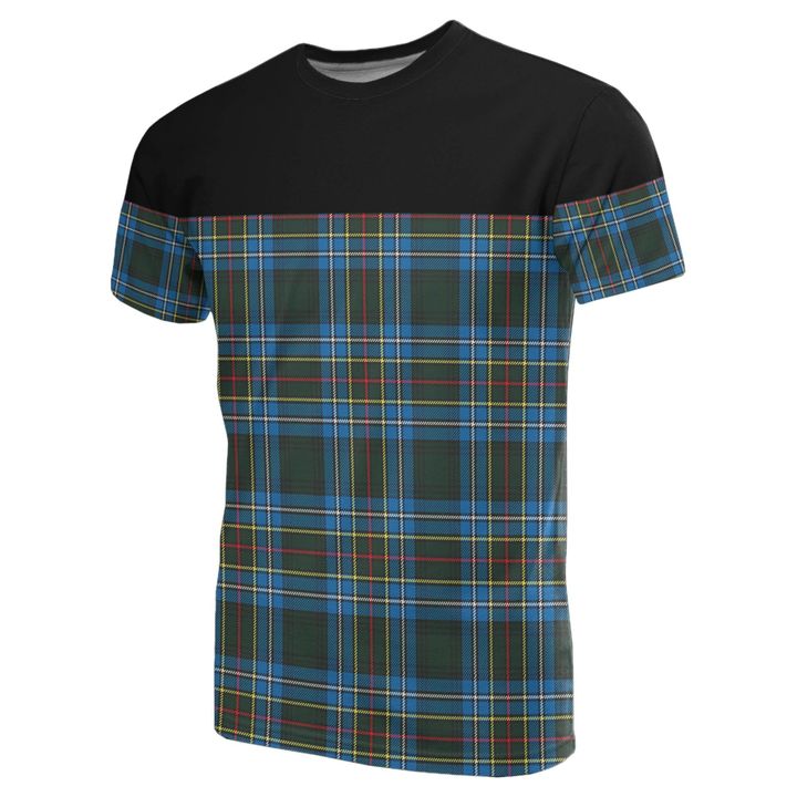 Tartan Horizontal T-Shirt - Cockburn Modern