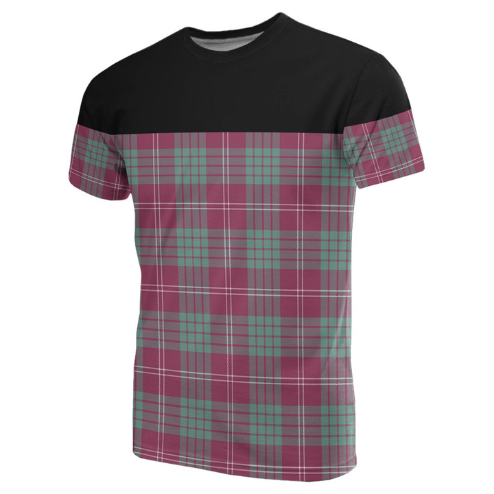 Tartan Horizontal T-Shirt - Crawford Ancient