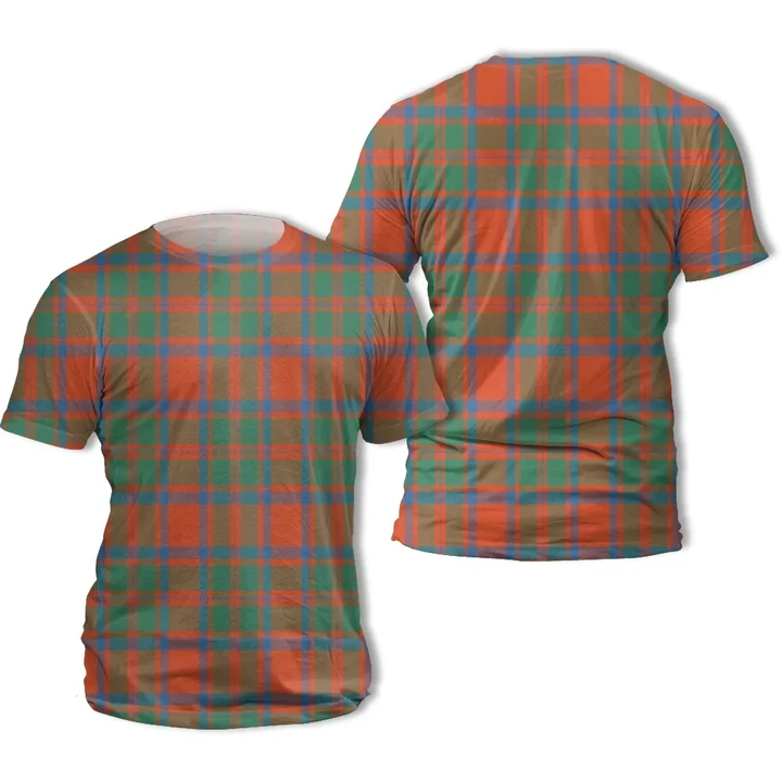 MacKintosh Ancient Tartan All Over Print T-Shirt | Scottishclans.co