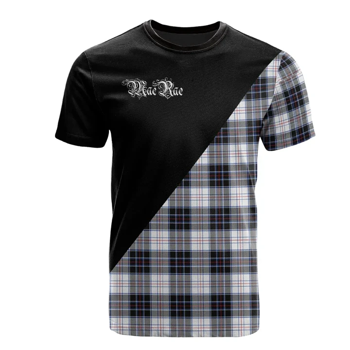 MacRae Dress Modern Clan Military Logo T-Shirt
