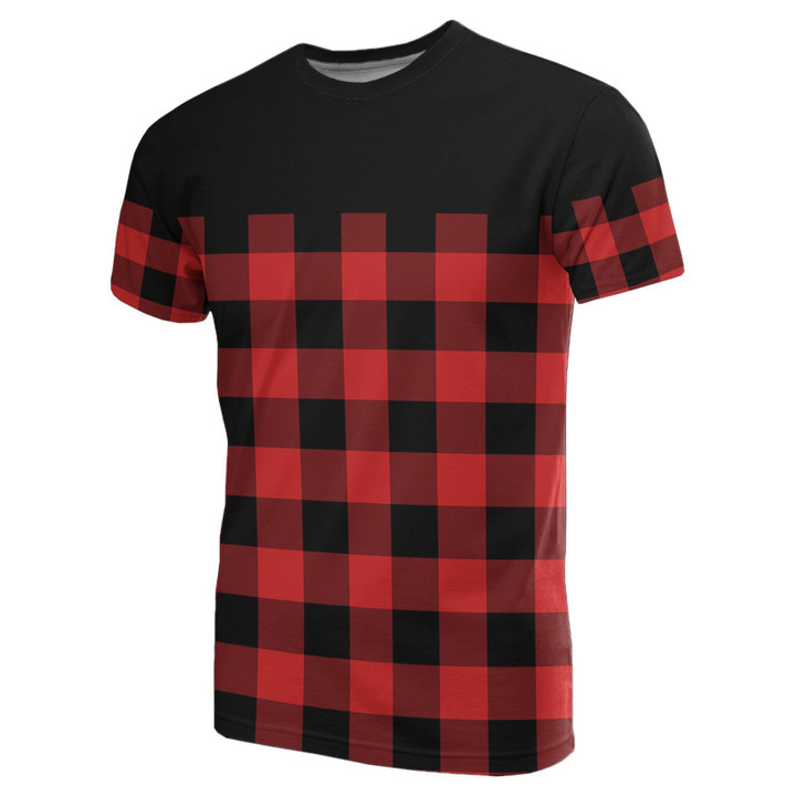 Tartan Horizontal T-Shirt - Rob Roy Macgregor Modern