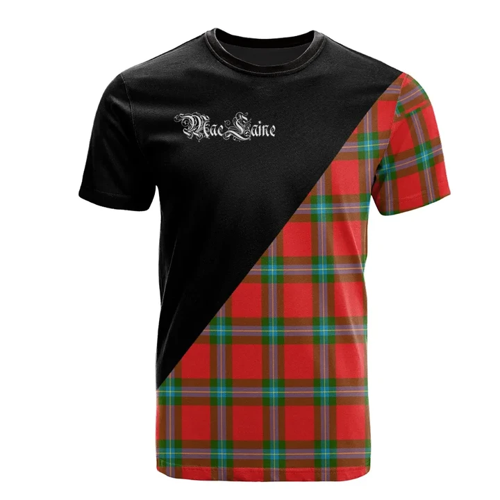 MacLaine of Loch Buie Clan Military Logo T-Shirt