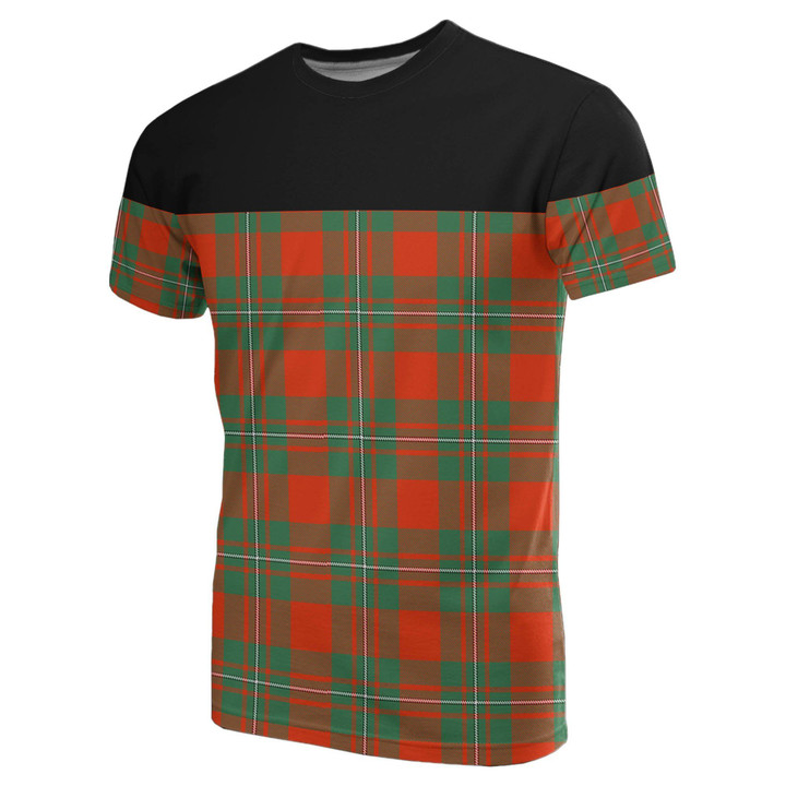 Tartan Horizontal T-Shirt - Macgregor Ancient