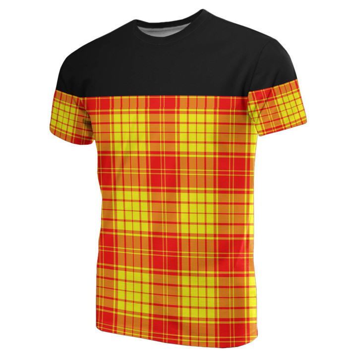 Tartan Horizontal T-Shirt - Macmillan Clan