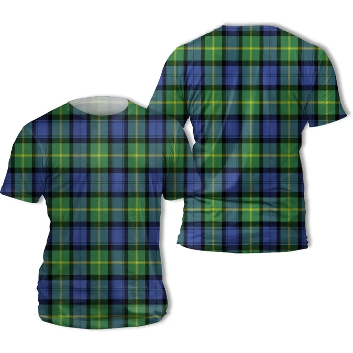 Gordon Old Ancient Tartan All Over Print T-Shirt | Scottishclans.co